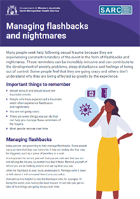 managing flashbacks and nightmares