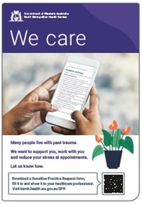 We care poster