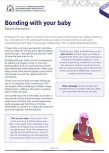 bonding with baby information