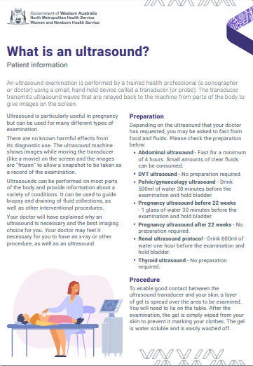 What is an ultrasound?